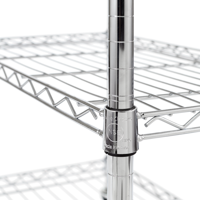 Stainless Steel NSF-Certified Utility Worktable Cart