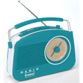 Steepletone Brighton Retro Radio Duck Egg Blue | BRIGHTONBEBT