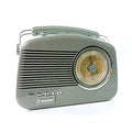 Steepletone Brighton Sage Green Portable Retro Radio | BRIGHTONSGBT