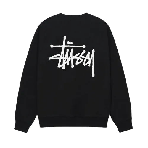 Stussy Men's Basic Stussy Crewneck Black L STUSSY Bluzy
