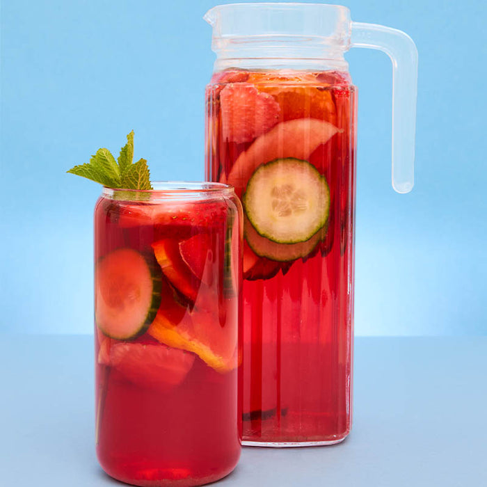 summer in the garden pimms style cold brew