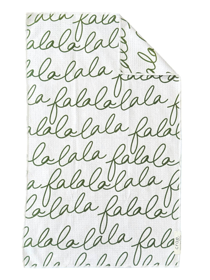 Tis' The Season To Be Jolly  Double Sided Hand Towel