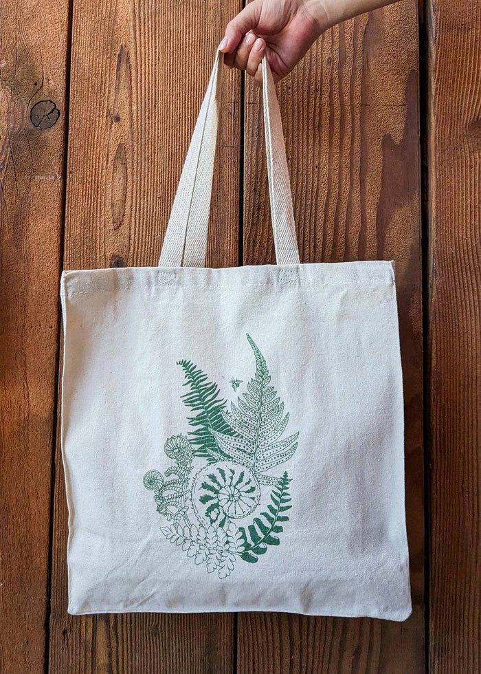 Tote Bag: Fiddlehead Fern