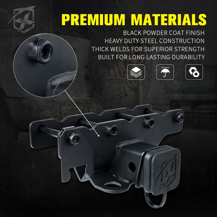 Tow Hitch for 2018-2025 Jeep Wrangler JL JLU 2 Door & 4 Door