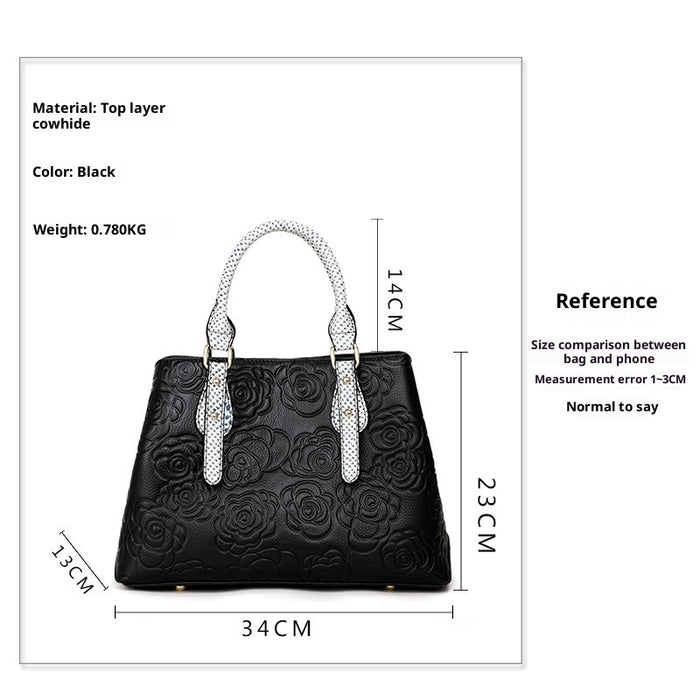 Trendy Elite II Large Leather Handbag