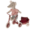 Tricycle Mouse, Big Sister - RED SET