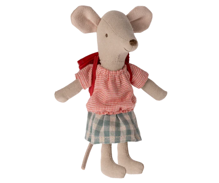 Tricycle Mouse, Big Sister - RED SET