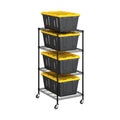 UltraDurable® 4-Tier NSF-Certified Steel Shelving