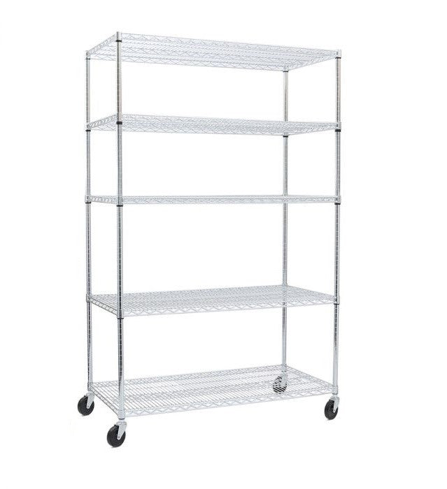 UltraDurable® 5-Tier NSF-Certified Steel Shelving