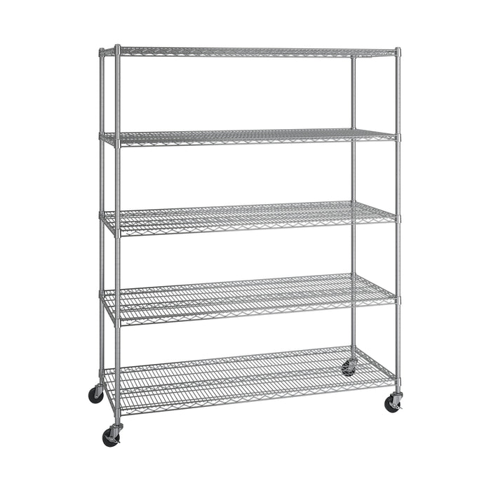 UltraDurable® 5-Tier NSF-Certified Steel Shelving