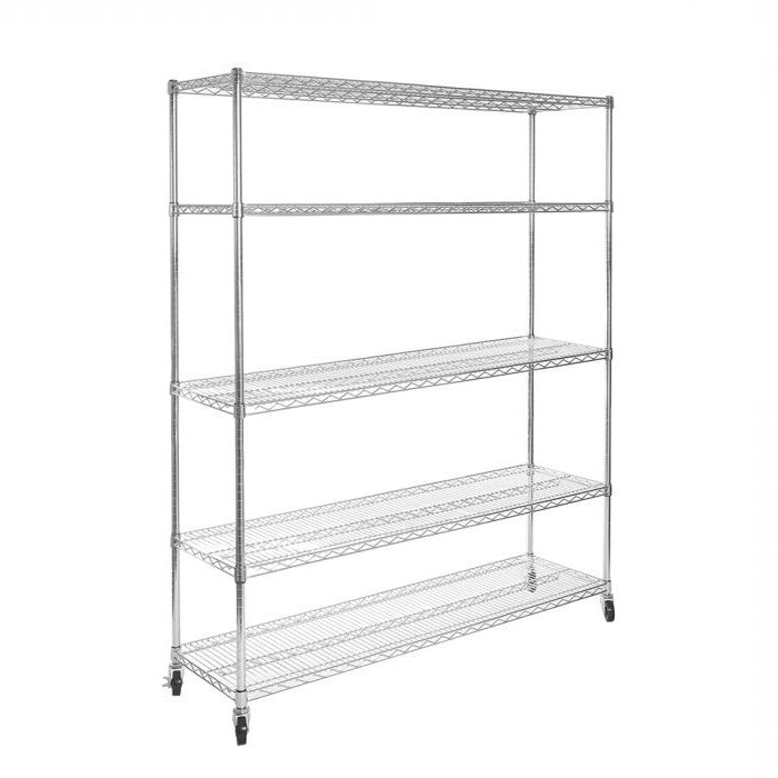 UltraDurable® 5-Tier NSF-Certified Steel Shelving