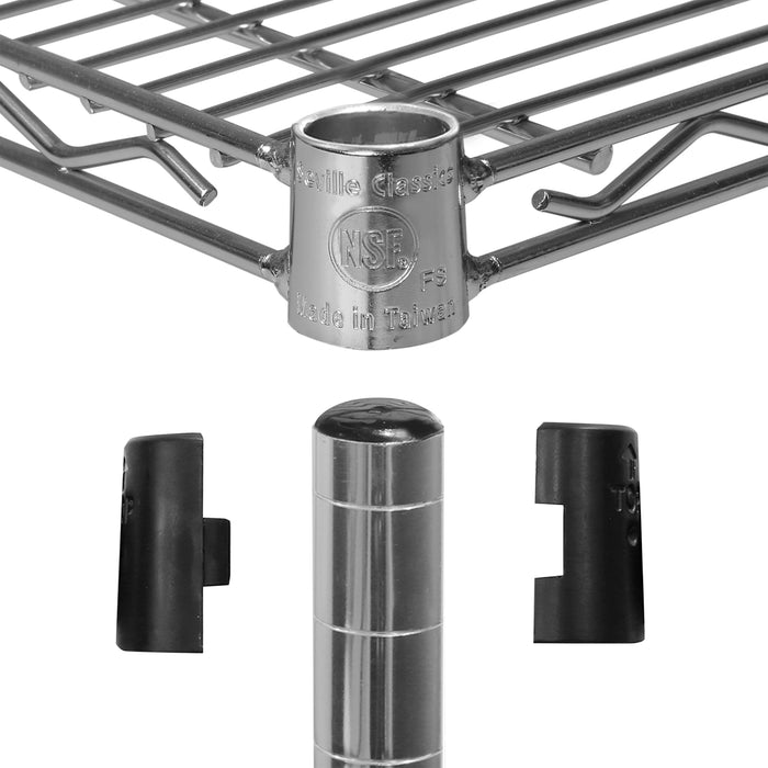 UltraDurable® 5-Tier NSF-Certified Steel Shelving