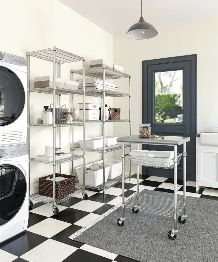UltraDurable® 5-Tier NSF-Certified Steel Shelving