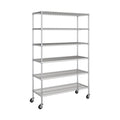 UltraDurable® 6-Tier NSF-Certified Steel Shelving