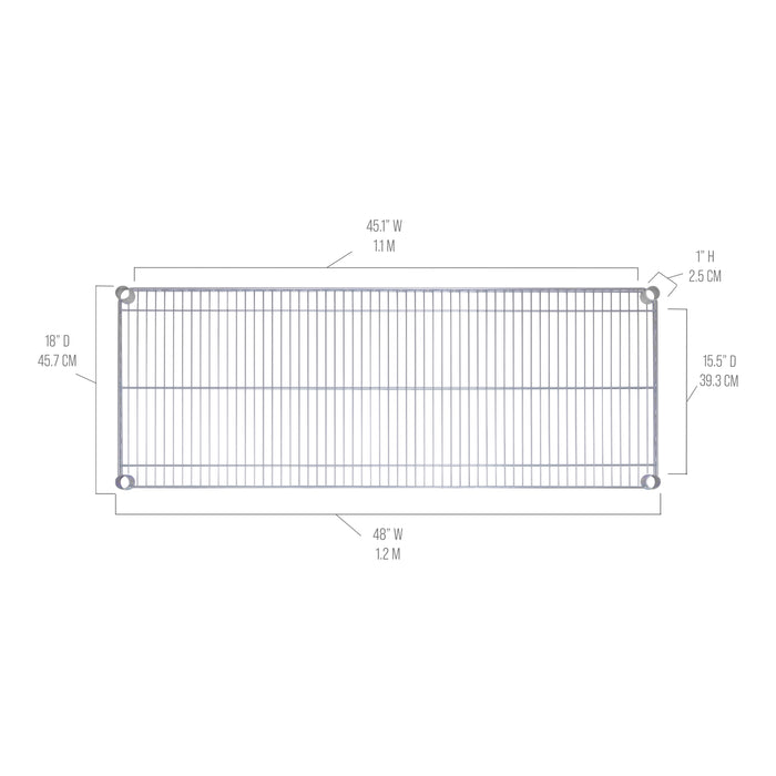 UltraDurable® NSF Steel Wire Shelf