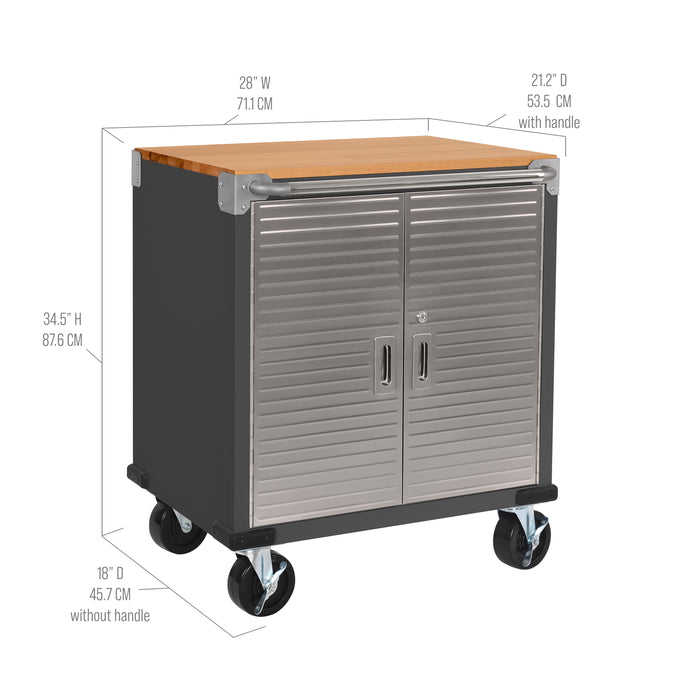 UltraHD® 2-Door Rolling Cabinet