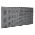 UltraHD® 2-Piece Pegboard Set w/ 23 Piece Hook Assortment, Graphite