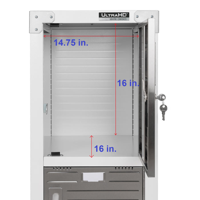 UltraHD® 4-Door Stackable Locker Cabinet