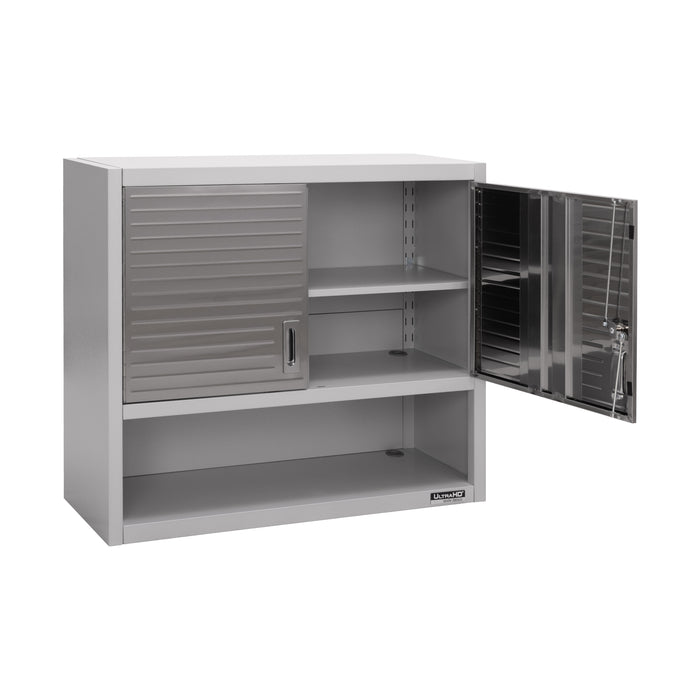 UltraHD® Double Door Wall Cabinet w/ Keys, Granite