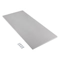 Granite shelf  on white background with mounting hooks