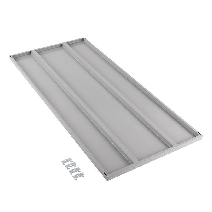 Back of granite shelf