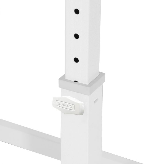 UltraHD® Height Adjustable Workbench, White
