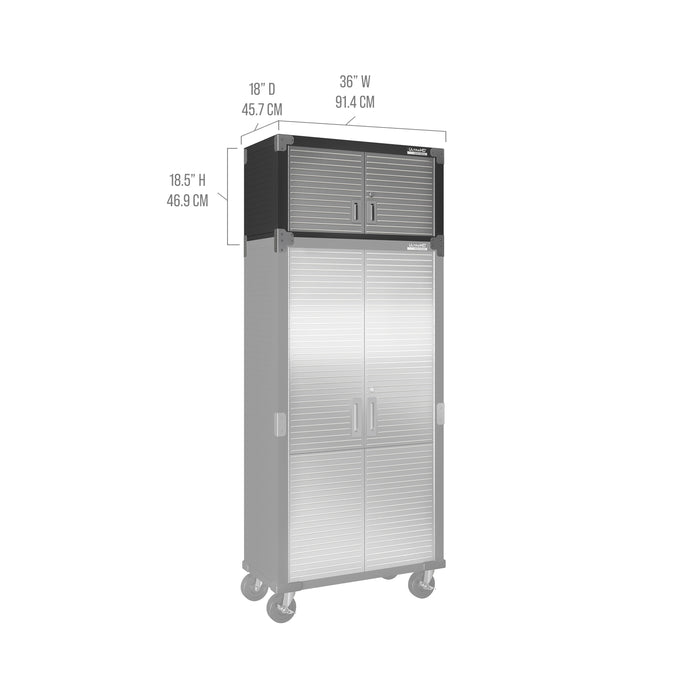 UltraHD® Stacking Top Cabinet, Graphite