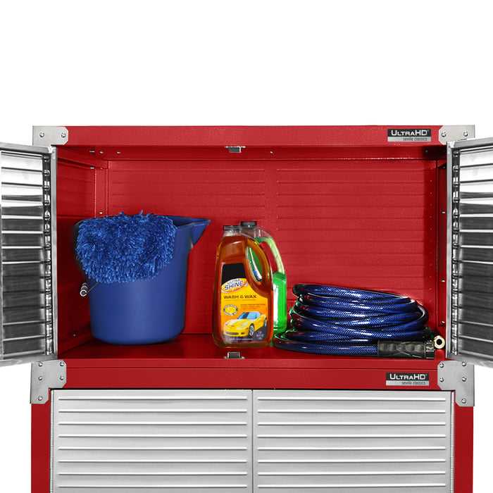 UltraHD® Stacking Top Cabinet, Red