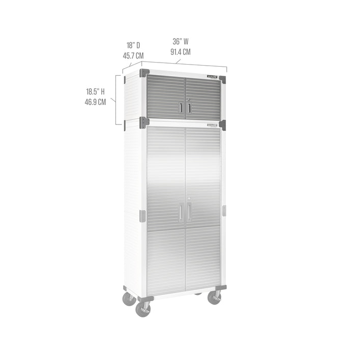 UltraHD® Stacking Top Cabinet, White