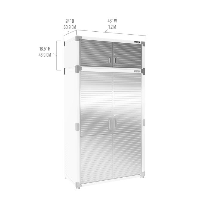 UltraHD® Stacking Top Cabinet, White