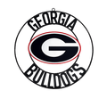 University of Georgia Bulldogs Wrought Iron Wall Decor