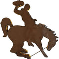 University of Wyoming Mascot Recycled Metal Wall Decor