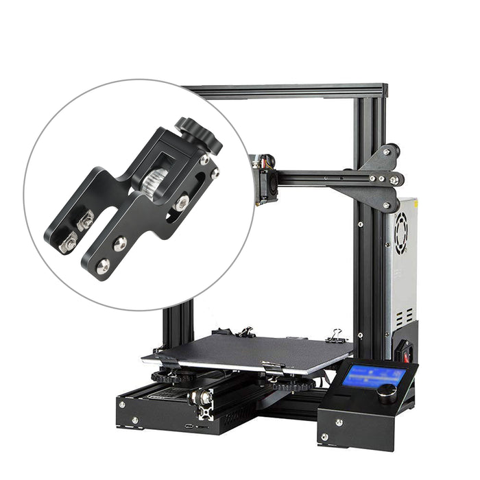 Upgrade 2040 Aluminum Profile Y-axis Timing Belt Stretch Straighten Tensioner Fit for 3D Printer Ender-3