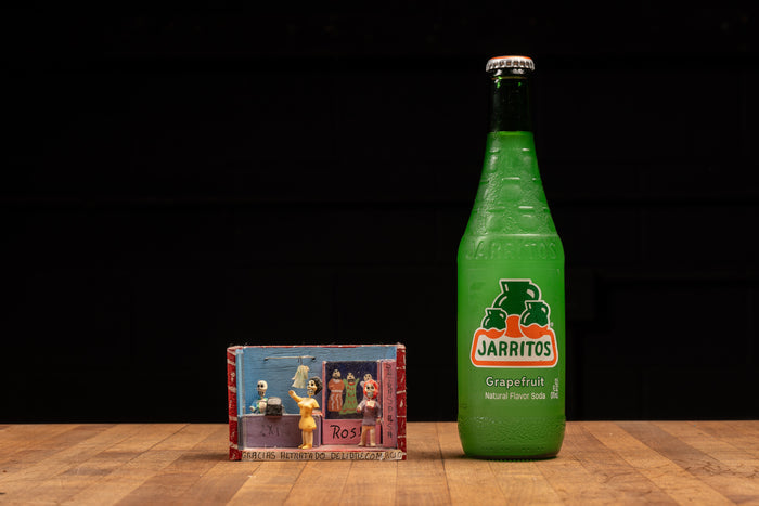 Vintage Miniature Clothing Store Diorama - Mexican Folk Art