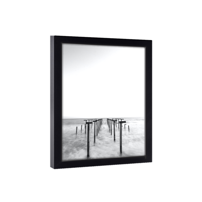 28x9 PIcture Frame Black Wood 28x9 Picture or poster print