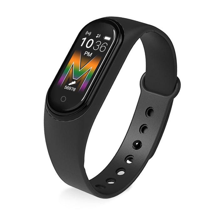 WeChat Sports Black Bracelet