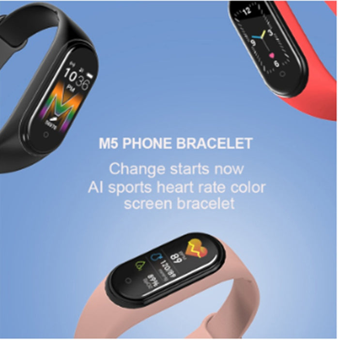 WeChat Sports Black Bracelet