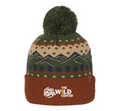 Winter Knit Beanie with Pompom
