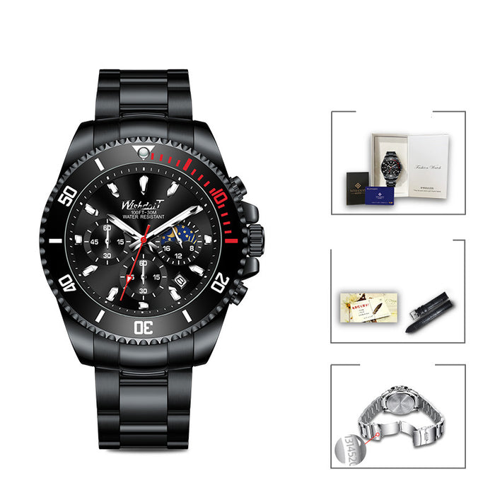 WISHDOIT Men's Automatic Mechanical Watch