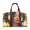 Woman Radio Host Flight Bag