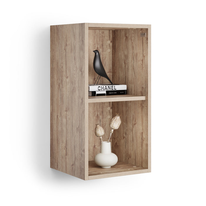 X Wall Unit 27.55 in Without Door, Oak