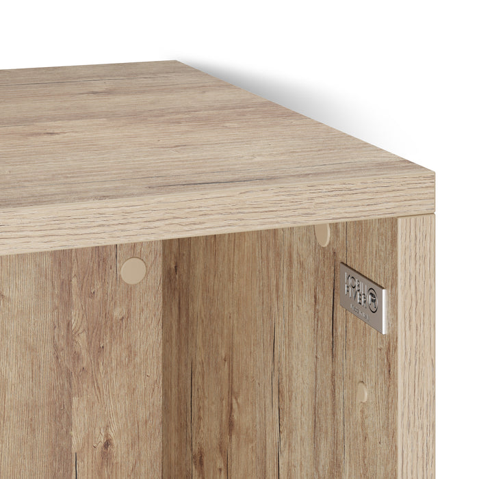 X Wall Unit 27.55 in Without Door, Oak