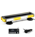 Xprite LED 150 Rooftop Emergency Strobe Light Bar w/Control Panel Magnetic Base
